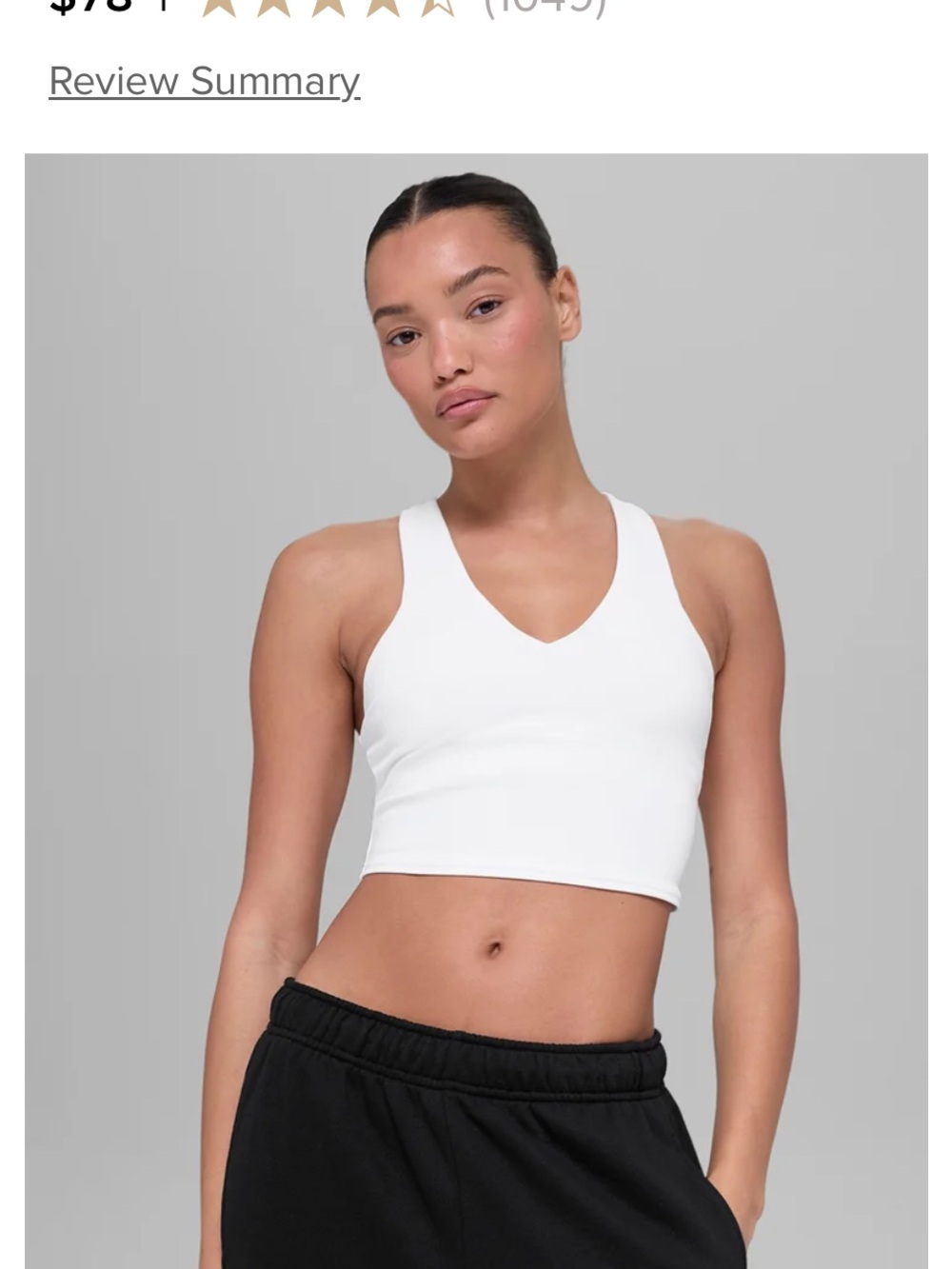 ALO Yoga Airbrush Real Bra Tank